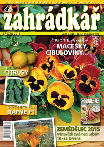 Obálka e-magazínu Zahrádkář 3/2015