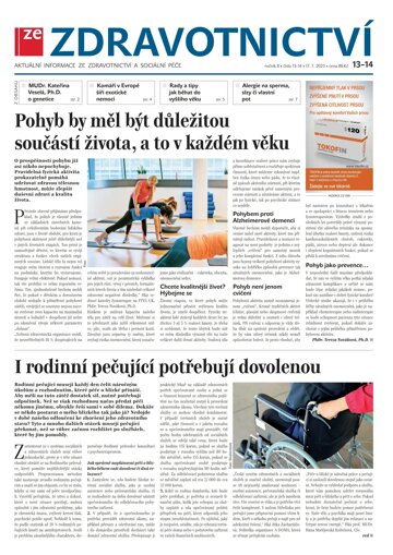 Obálka e-magazínu Ze Zdravotnictví 13-14/2023