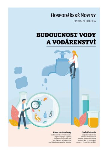 Obálka e-magazínu Hospodářské noviny - příloha 187 - 27.9.2023 Budoucnost vody a vodárenství