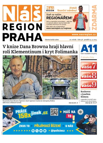 Obálka e-magazínu Náš Region - Praha 38/2025
