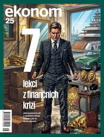 Obálka e-magazínu Ekonom 25 - 25.6.2026