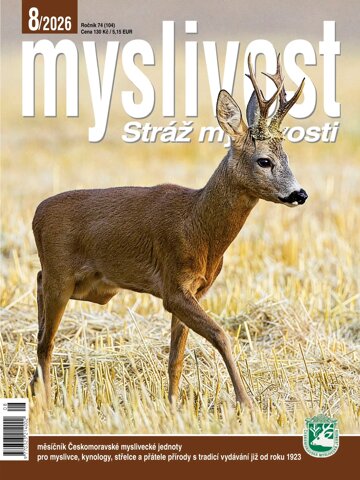 Obálka e-magazínu Myslivost 8/2026