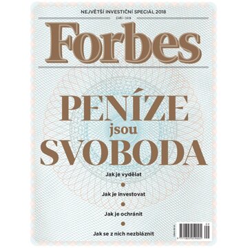 Obálka audioknihy Forbes září 2018