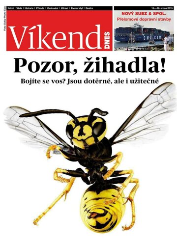 Obálka e-magazínu Víkend DNES Magazín - 15.8.2015