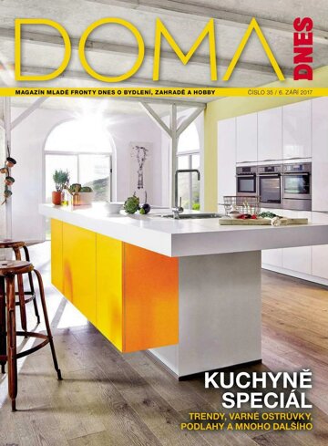 Obálka e-magazínu Doma DNES 6.9.2017