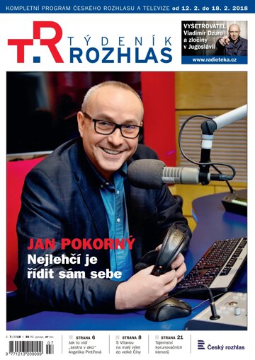 Obálka e-magazínu Týdeník Rozhlas 7/2018