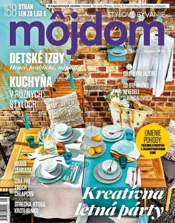 Obálka e-magazínu Môj dom 8/2018