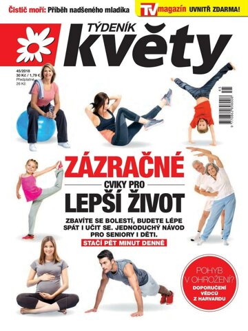 Obálka e-magazínu Týdeník Květy 45/2018