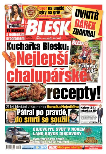 Obálka e-magazínu Blesk 19.7.2019