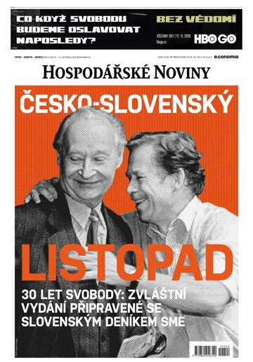 Obálka e-magazínu Hospodářské noviny 222 - 15.11.2019