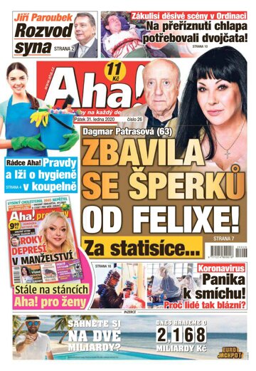 Obálka e-magazínu AHA! 31.1.2020