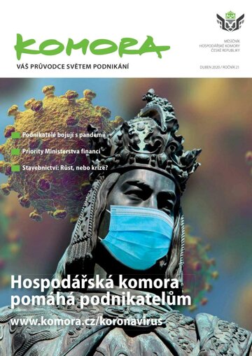 Obálka e-magazínu Komora 4/2020