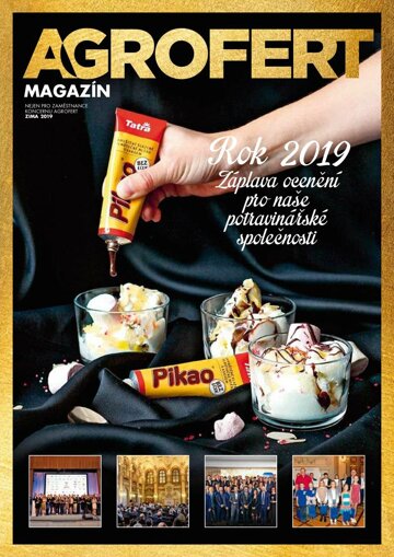 Obálka e-magazínu Agrofert Magazín Zima 2019