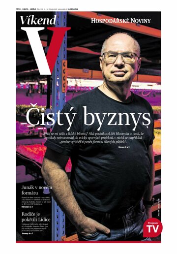 Obálka e-magazínu Hospodářské noviny - příloha Víkend 113 - 11.6.2021 Víkend