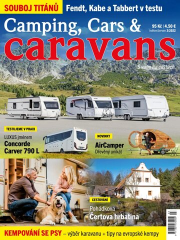 Obálka e-magazínu Camping, Cars & Caravans 3/2022