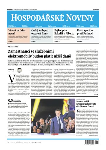 Obálka e-magazínu Hospodářské noviny 079 - 25.4.2022
