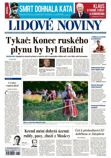 Obálka e-magazínu Lidové noviny 4.6.2022