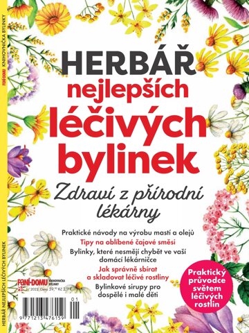 Obálka e-magazínu Knihovnička Paní domu - Lexikon léčivých bylinek 1/22