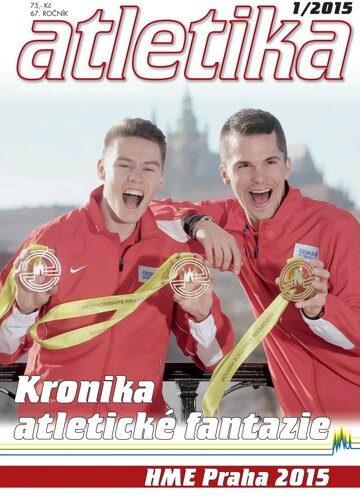 Obálka e-magazínu ATLETIKA I/2015