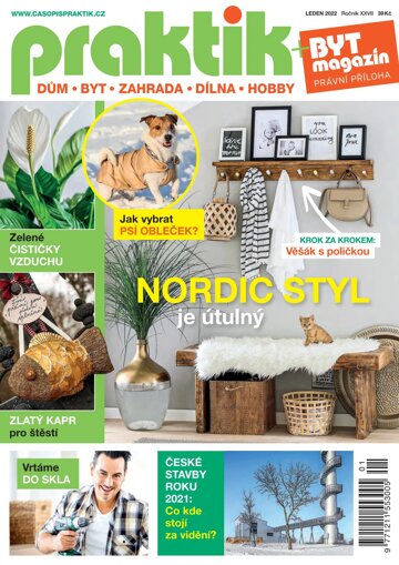 Obálka e-magazínu PRAKTIK & příloha Byt magazín 1/2022