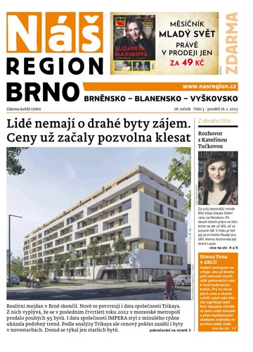 Obálka e-magazínu Náš Region - Brno 3/2023