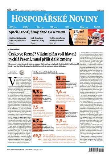 Obálka e-magazínu Hospodářské noviny 091 - 12.5.2023