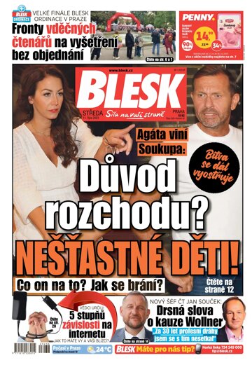 Obálka e-magazínu Blesk 11.10.2023