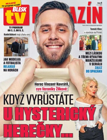 Obálka e-magazínu Blesk Tv magazín - 2.2.2024