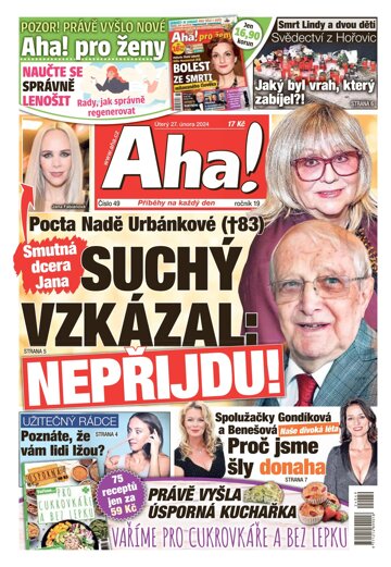 Obálka e-magazínu AHA! 27.2.2024