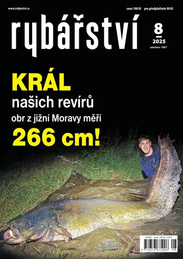 Obálka e-magazínu Rybářství 8/2025