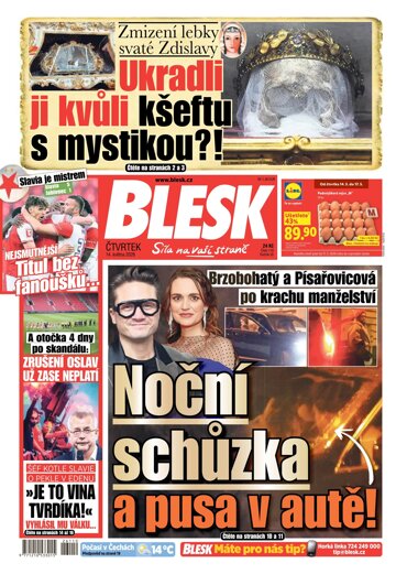 Obálka e-magazínu Blesk 14.5.2026