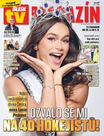 Obálka e-magazínu Blesk Tv magazín - 29.05.2026