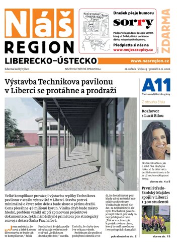 Obálka e-magazínu Náš Region - Ústecko 23/2026