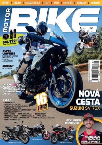 Obálka e-magazínu Motorbike 7-8/2026