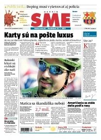 Obálka e-magazínu SME 22.7.2013