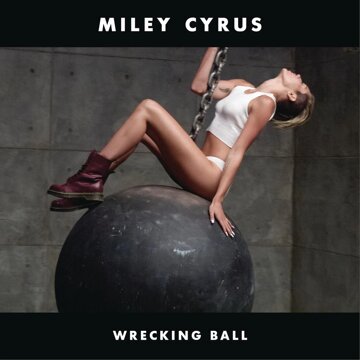 Obálka uvítací melodie Wrecking Ball