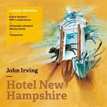 Obálka audioknihy Hotel New Hampshire