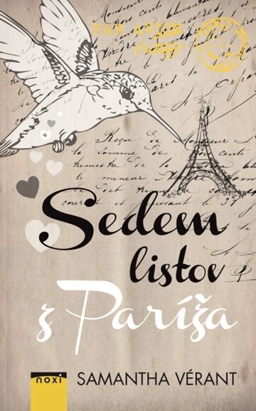 Obálka knihy Sedem listov z Paríža
