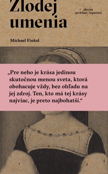Obálka knihy Zlodej umenia