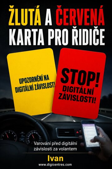 Obálka knihy Žlutá a červená karta pro řidiče
