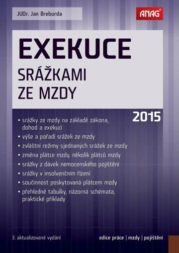 Obálka e-magazínu Exekuce srážkami ze mzdy 2015