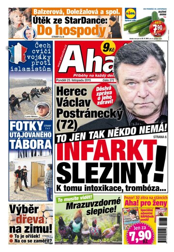 Obálka e-magazínu AHA! 23.11.2015