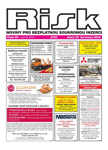Obálka e-magazínu Risk 55/2016