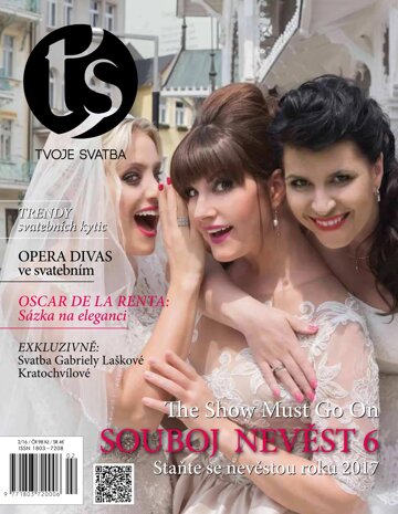 Obálka e-magazínu Tvoje Svatba léto 2016