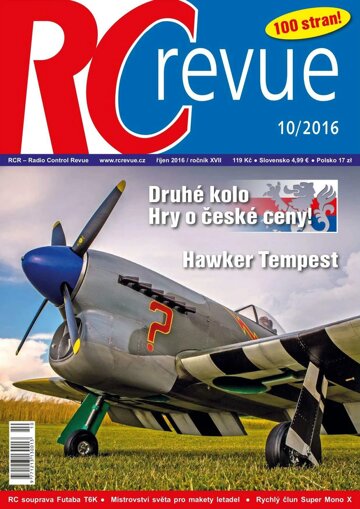 Obálka e-magazínu RC revue 10/16