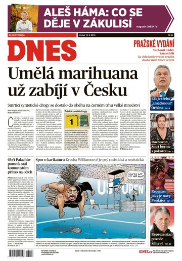 Obálka e-magazínu MF Dnes 13.9.2018