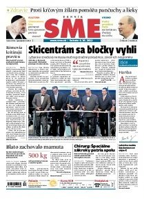 Obálka e-magazínu SME 6.10.2012