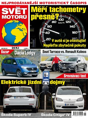 Obálka e-magazínu Svět motorů 49/2019