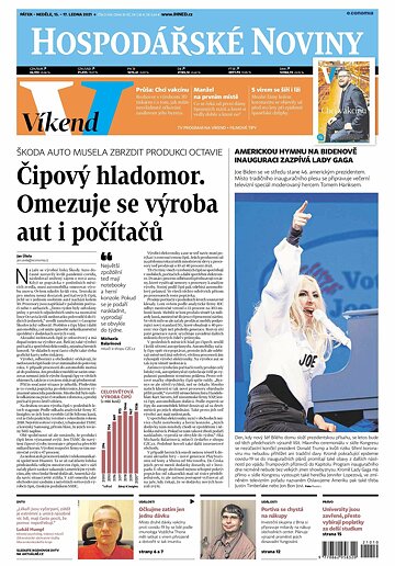 Obálka e-magazínu Hospodářské noviny 010 - 15.1.2021