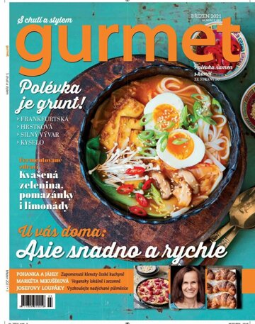 Obálka e-magazínu Gurmet 3/2021